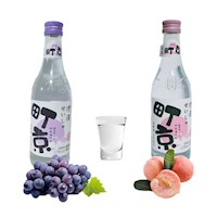 Pack Sake Chamisul Dulce 2u Sabor Durazno. Uva - Ding Jing